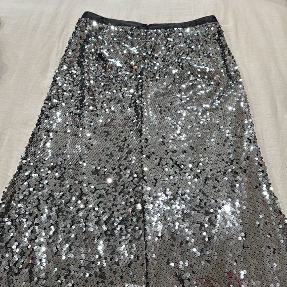 Carmen Marc Valvo Sequined Maxi Skirt - Picture 3 of 6